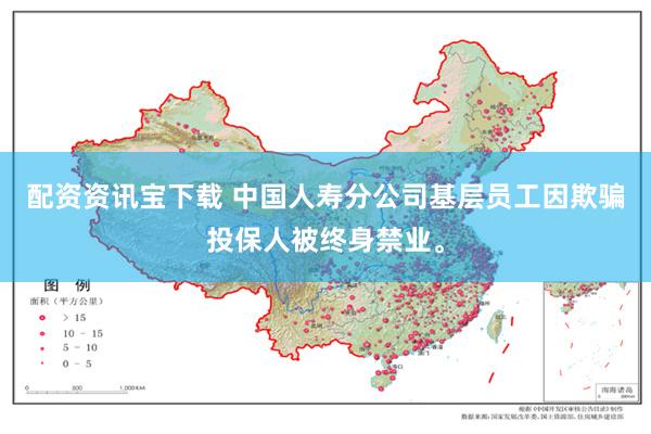 配资资讯宝下载 中国人寿分公司基层员工因欺骗投保人被终身禁业。